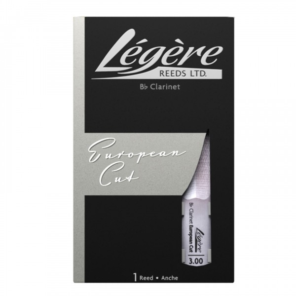 Legere Bb Clarinet European Cut Reed, 3