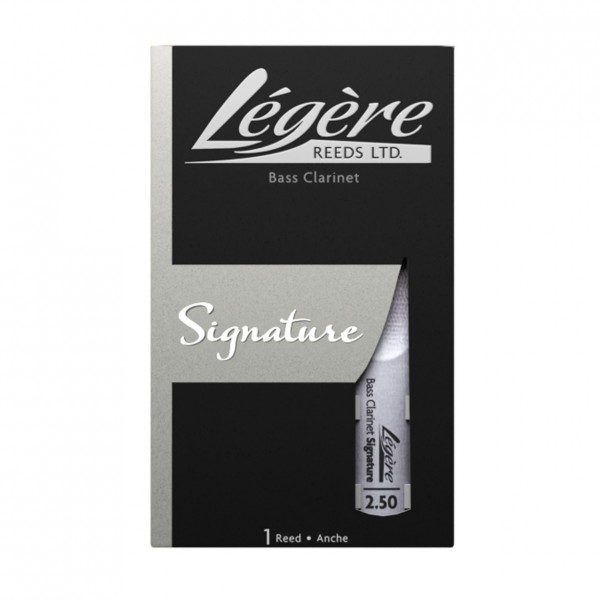 Legere Bass Clarinet Signature Synthetic Reed, 2.5