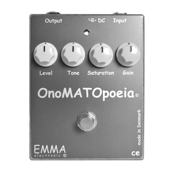 Emma Electronic OnoMATOpoeia Booster/Overdrive Pedal