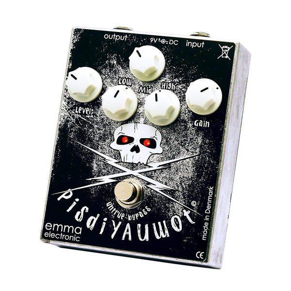【emma Pisdiyauwot】 Emma Electronic PisdiYAUwot Metal Distortion Pedal | Gear4music