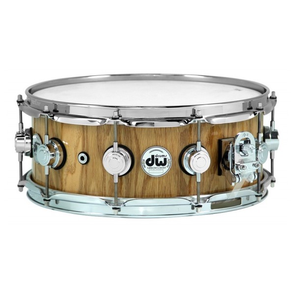 DW Drums Collector's 14" x 6.5" Solid Stave Oak Snare Drum