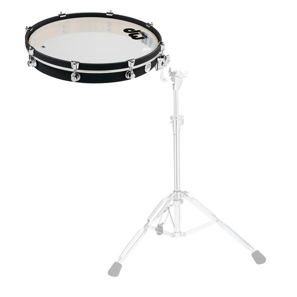DW Design Series, 20" x 2.5" Pancake Gong Drum, Flat Black