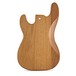 Bass Guitar Body, Natural Mahogany