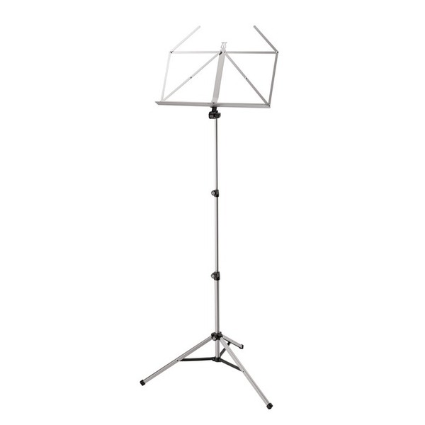 K&M Elegant Music Stand, Nickel Plated