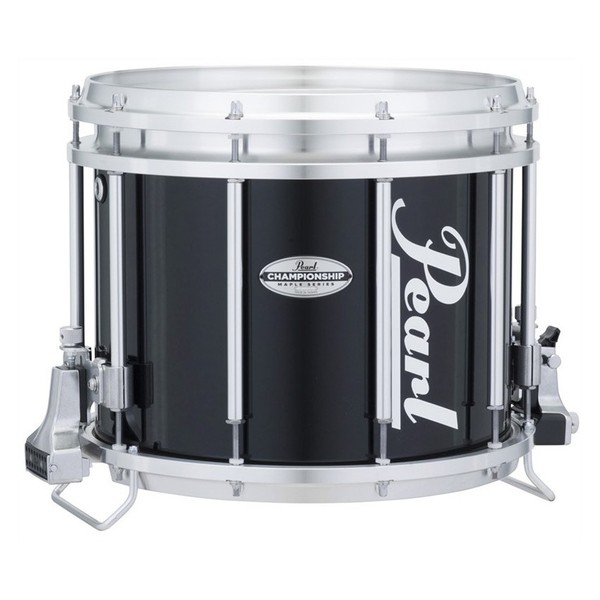 Pearl Championship Maple 13'' x 11'' Marching Snare, Midnight Black