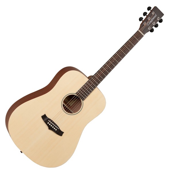 Tanglewood TWJJ1 Java Exotic Dreadnought Acoustic Guitar, Natural