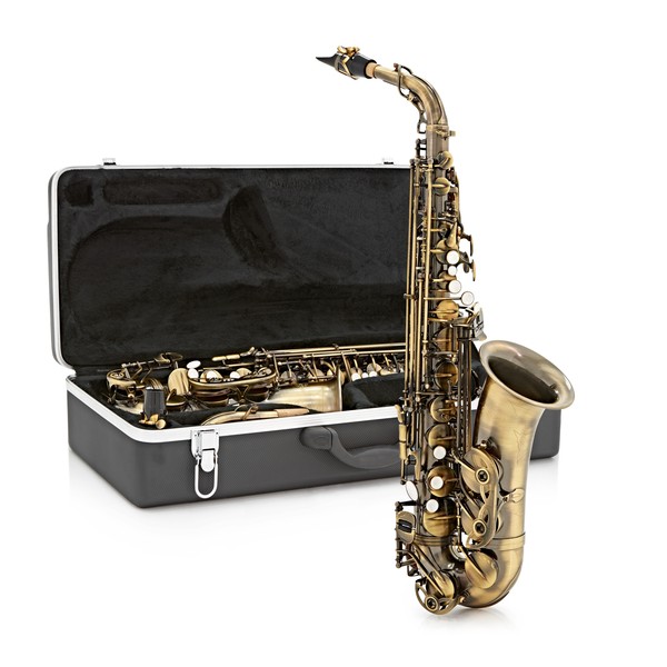 Alto Saxophone by Gear4music, Vintage