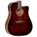 Tanglewood TW5 Dreadnought Cutaway Electro Acoustic Guitar, Burst