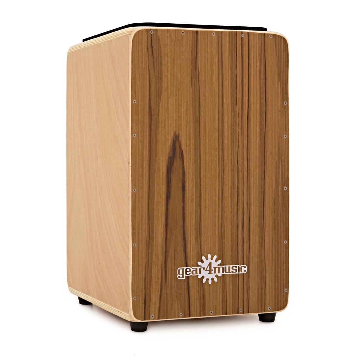 Gear4music Compact Cajon – Perfekt Für Unterwegs, Mit Gigbag & Sitzpolster