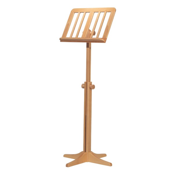 K&M Wooden Music Stand, Beech