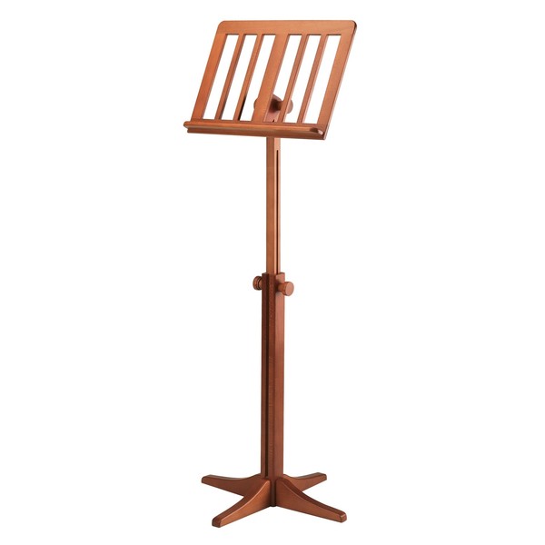 K&M Wooden Music Stand, Cherry