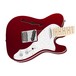 Fender Deluxe Telecaster Thinline Electric Guitar, Red