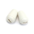 All Parts Switch Tips SK-0710-025 Pack of 2 for USA Strat, White