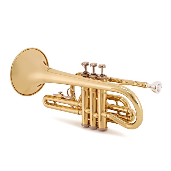 Student Cornet by Gear4music, Light Gold