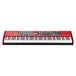 Nord Stage 2 EX 88 and Lightweight Keyboard Case with Wheels - Front