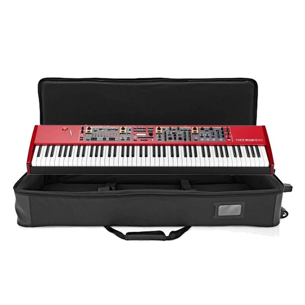 Nord Stage 2 EX 88 and Lightweight Keyboard Case with Wheels