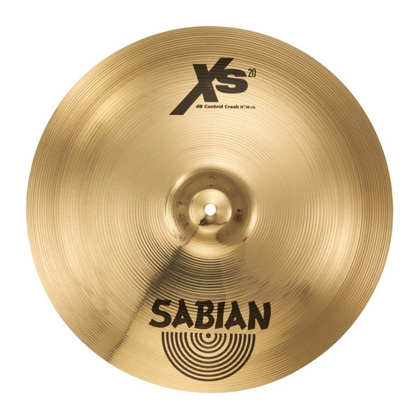 Sabian XS20 18" dB Control Crash Cymbal, Brilliant