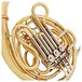 Hans Hoyer 6801 Double French Horn, Clear Lacquer, Detachable Bell
