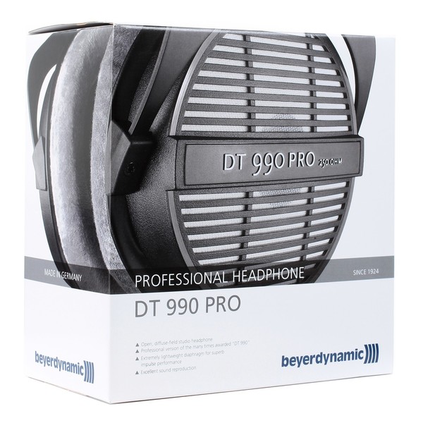 Beyerdynamic DT 990 Pro Headphones, 250 Ohm, Box