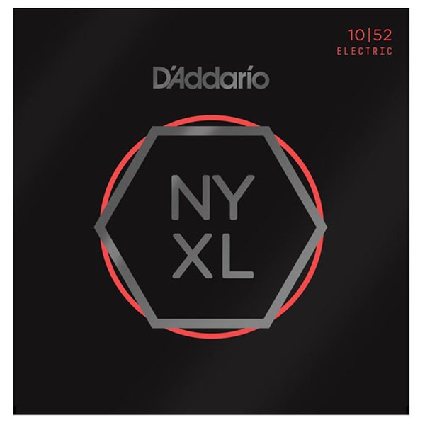 DAddario NYXL1052 Nickel Wound, Light/Heavy, 10-52