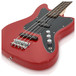 Seattle Bass Guitar by Gear4music, Gala Red