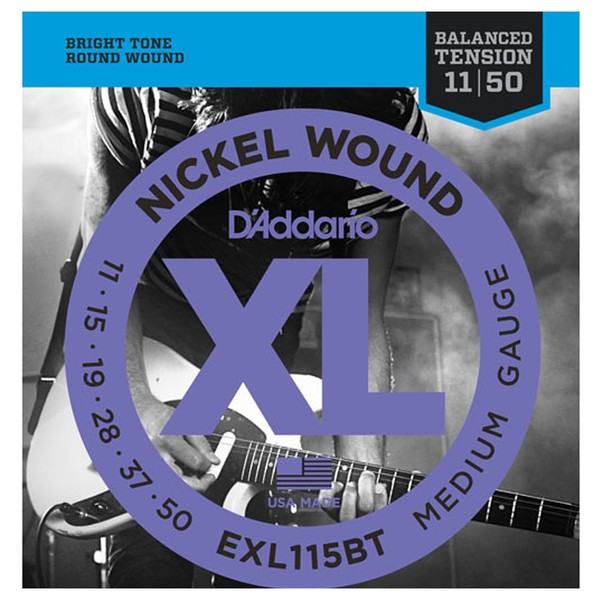 DAddario EXL115BT Nickel Wound, Balanced Tension Medium, 11-50