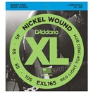 DAddario EXL165 Nickel Wound Basssaiten, Licht, 45-105, lange Skala