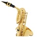 Rosedale Baritone Saxophone by Gear4music, Gold