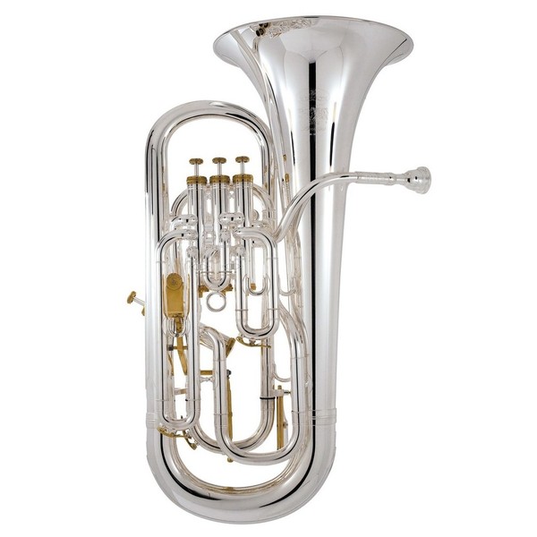 Besson Prestige BE2051 Euphonium, Silver Plated