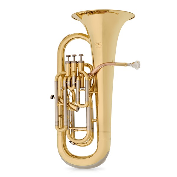 Coppergate Intermediate 4 Valve Euphonium by Gear4music