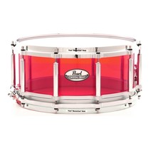 Pearl Crystal Beat 14x6.5 Free Floating Snare, Ruby Red