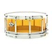 Pearl Crystal Beat 14x5 Acrylic Free Floating Snare Drum, Tangerine