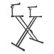 X-Frame Keyboard Stand by Gear4music, 2 Tier