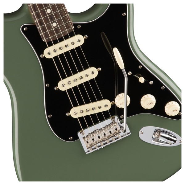 Fender American Pro Stratocaster RW, Antique Olive