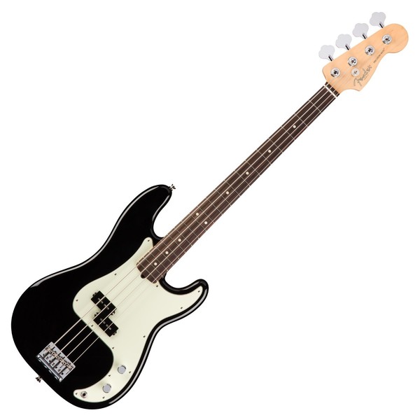 Fender American Pro Precision Bass Guitar RW, Black