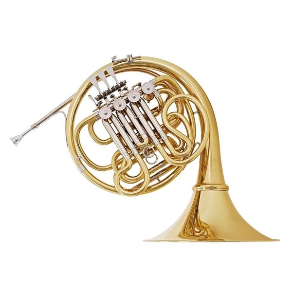 Hans Hoyer 801 Double French Horn, Gold Brass Detachable Bell