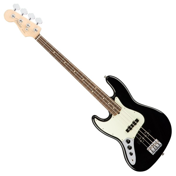 Fender American Pro Jazz Left Handed Bass Guitar RW, Black