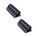 Bare Knuckle Pickups Nailbomb Humbuckers, Open Black Set