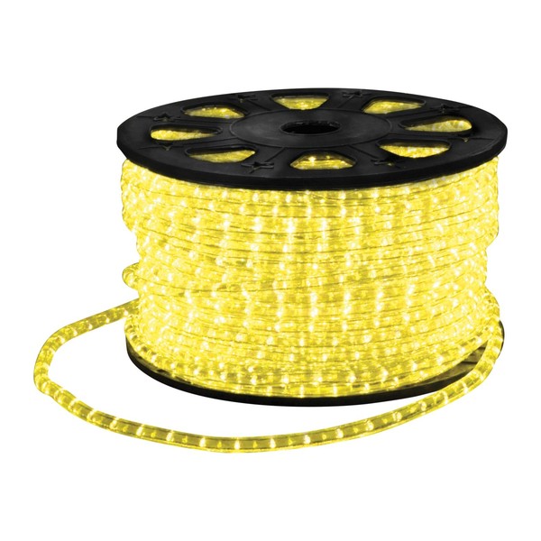 DISC Eagle Static LED Rope Light, 45m Yellow at Gear4music