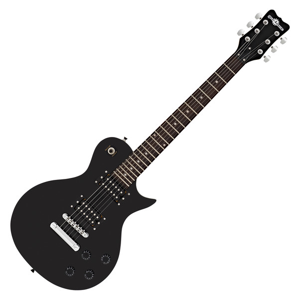 3/4 New Jersey II Electric Guitar by Gear4music, Black