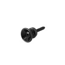Guitarworks Strap Button, Round, Black