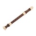 Treble Recorder with Wood Grain Finish, Cleaning Rod and Case