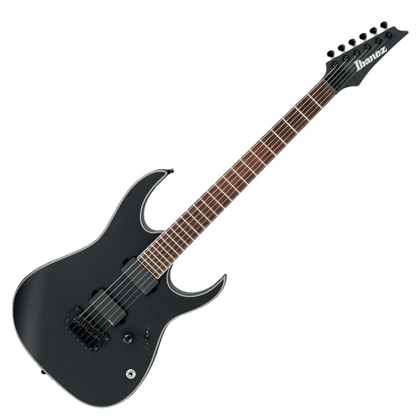 Ibanez Iron Label RGIR30BFE Electric Guitar, Black Flat