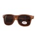 SJC Custom Drums Sunglasses, Wood Grain with White Logo