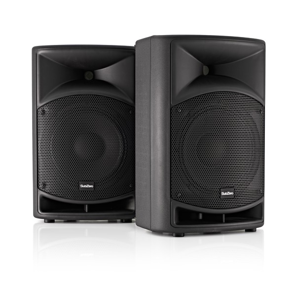 SubZero SZPA-P810 PA System with Microphones and Stands