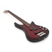 Chicago Bass Guitar by Gear4music, Trans Red Burst