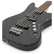 Seattle Short Scale Bass Guitar by Gear4music, Black