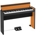 Korg LP-380 73 Key Digital Piano, Black and Orange