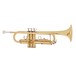 Student Trumpet by Gear4music, Gold