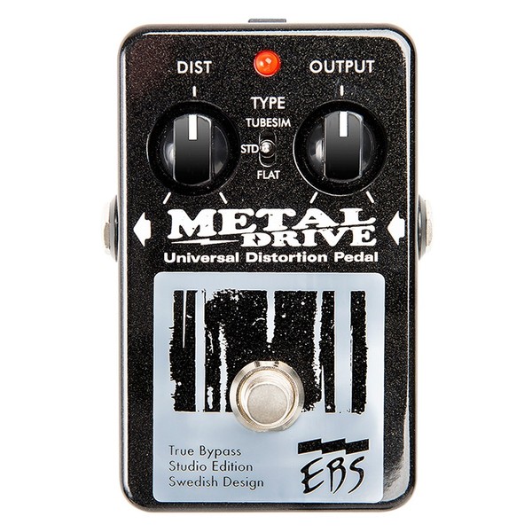 EBS MetalDrive Studio Edition Distortion Pedal
